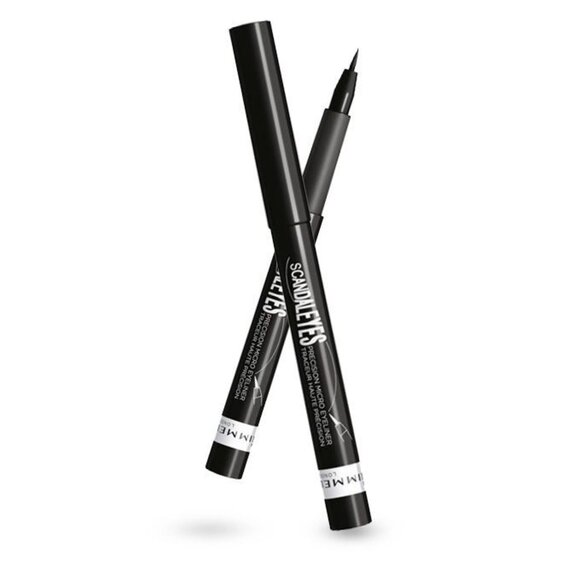 Rimmel London 001 Black Scandal'Eyes Micro Eyeliner 0.037 Fl Oz 1.1 mL - Picture 3 of 4